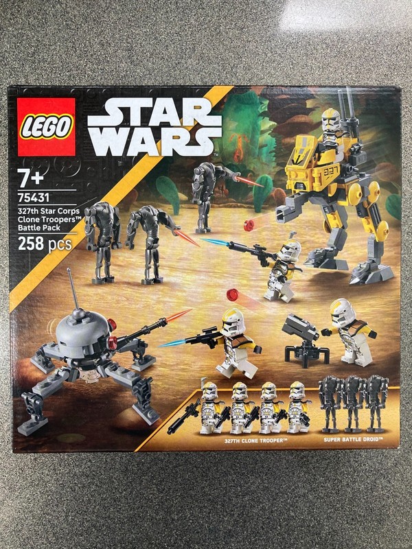 LEGO Star Wars 327th Star Corps Clone Troopers Battle Pack (75431) NEW & SEALED