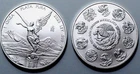 2023 1 Oz Onza Ley 999 SILVER MEXICO Libertad Plata Pura Coin Round UNC