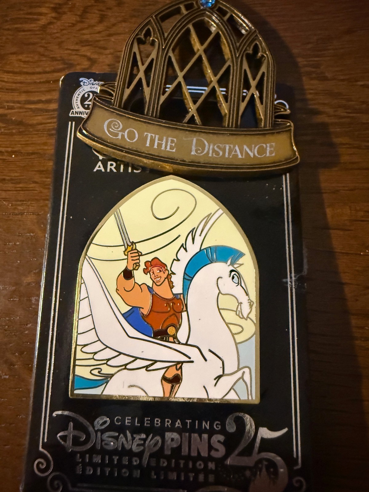 Disney Artist Collection- Jes Willis -Hercules -Go The Distance LE Pin