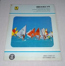 1983 BROOKLYN ONSTED JACKSON MICHIGAN TELEPHONE PHONE BOOK CITY DIRECTORY