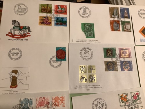 Switzerland postal covers 16 items Ref A2172 - Afbeelding 2 van 6