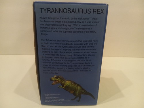 Toysmith Tyrannosaurus Rex Action Dinosaur Poseable Figure 2002 Vintage - Picture 7 of 12