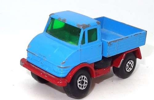 LESNEY MATCHBOX NO. 49 MERCEDES UNIMOG LIGHT TRUCK - SUPERFAST - Picture 2 of 3