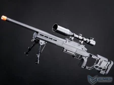 EMG Helios EV03 Tactical Bolt Action Airsoft Sniper Rifle Black by ARES