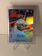 Kutter CRAWFORD 2022 Topps Fire Rookie AUTO Purple Parallel SP /50