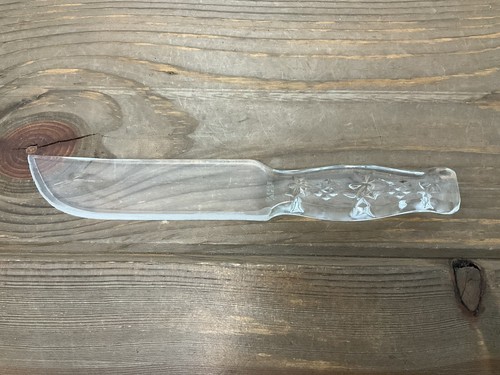 Coltello Vetro Depressione 9,25” Pat 2B S2 Vintage Made In USA - Foto 9 di 21