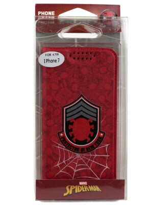 Spider-Man iPhone 7 Jacket Cover Flip Case Marvel Comics Protector Of New York