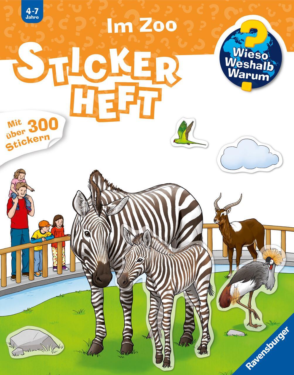 Thumbnail - Wieso? Weshalb? Warum? Stickerheft: Zoo Yousun Koh