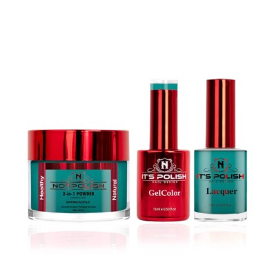 NotPolish Trio Gel + Lacquer + Dip Powder - M 106 I Don't Kiss & Teal