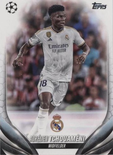 2023-24 topps finest ucc チュアメニ 直筆サイン カード 2023-24