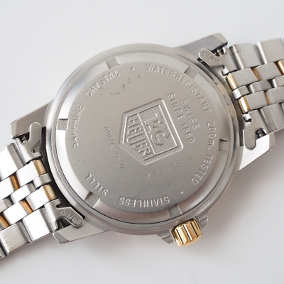 Tag Heuer WD1223-G-20 Quartz Blue Gold 1500 Professional 36 Tag Heuer WD1223-G-20 Quartz Blue Gold 1500 Professional 36