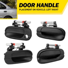 4pcs Exterior Door Handles Set Fits for 2000-2006 Nissan Sentra Front & Rear EOA