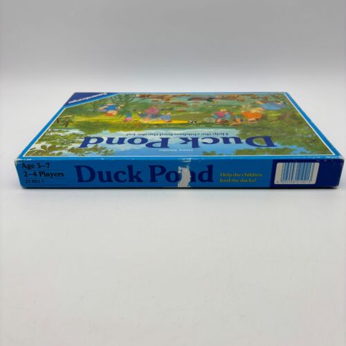 VINTAGE Duck Pond Game COMPLETE Ravensburger 1991 Family Kids Children Wooden - Picture 9 of 10