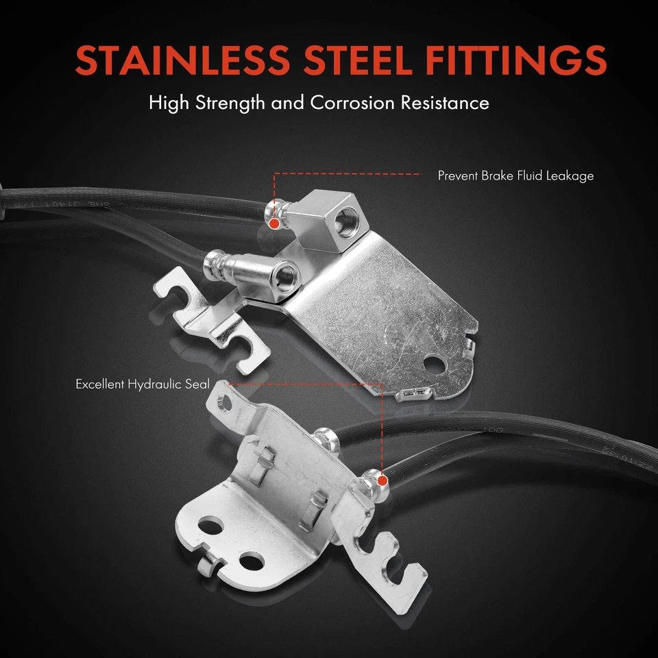 Mangueira hidráulica de freio central traseiro para Ford Transit 150 250 350 2015-2020 Transit - Imagem 4 de 4