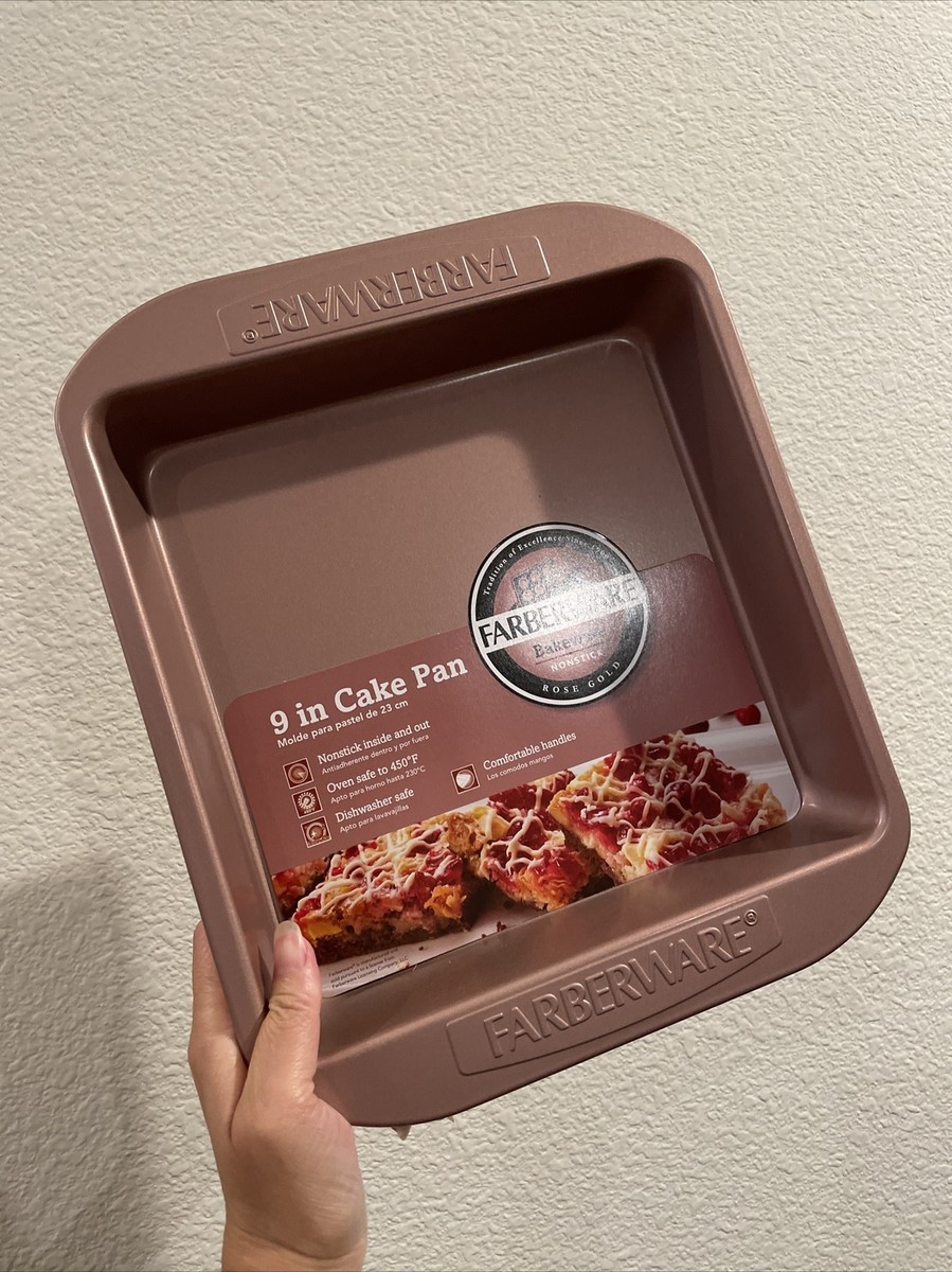 NEW Farberware Nonstick Bakeware Baking Pan Cake Pan, Square