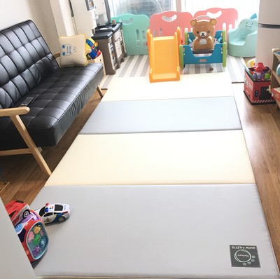 cream haus folding play mat