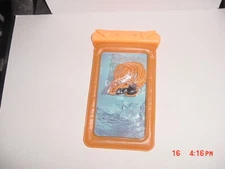 Waterproof Floating Pouch/Bag Case Cover For iPhone Cell Phone ORANGE