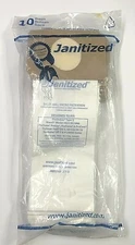 Janitized Dust Vacuum 10 Bags JAN-ELU-2 (10) Type U Electrolux Bissell ProTeam