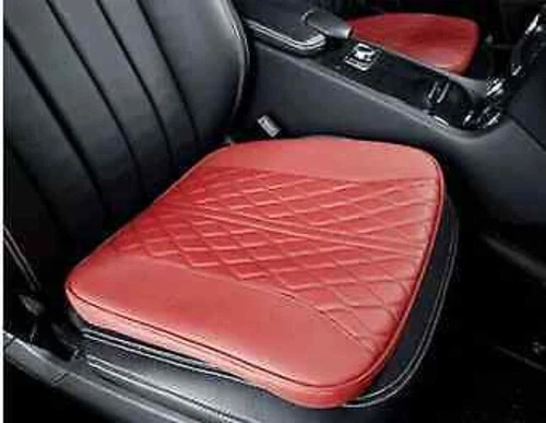 Car Neck Pillow Headrest Cushion Leather Lumbar Support For Seat Accessories - Picture 38 of 40