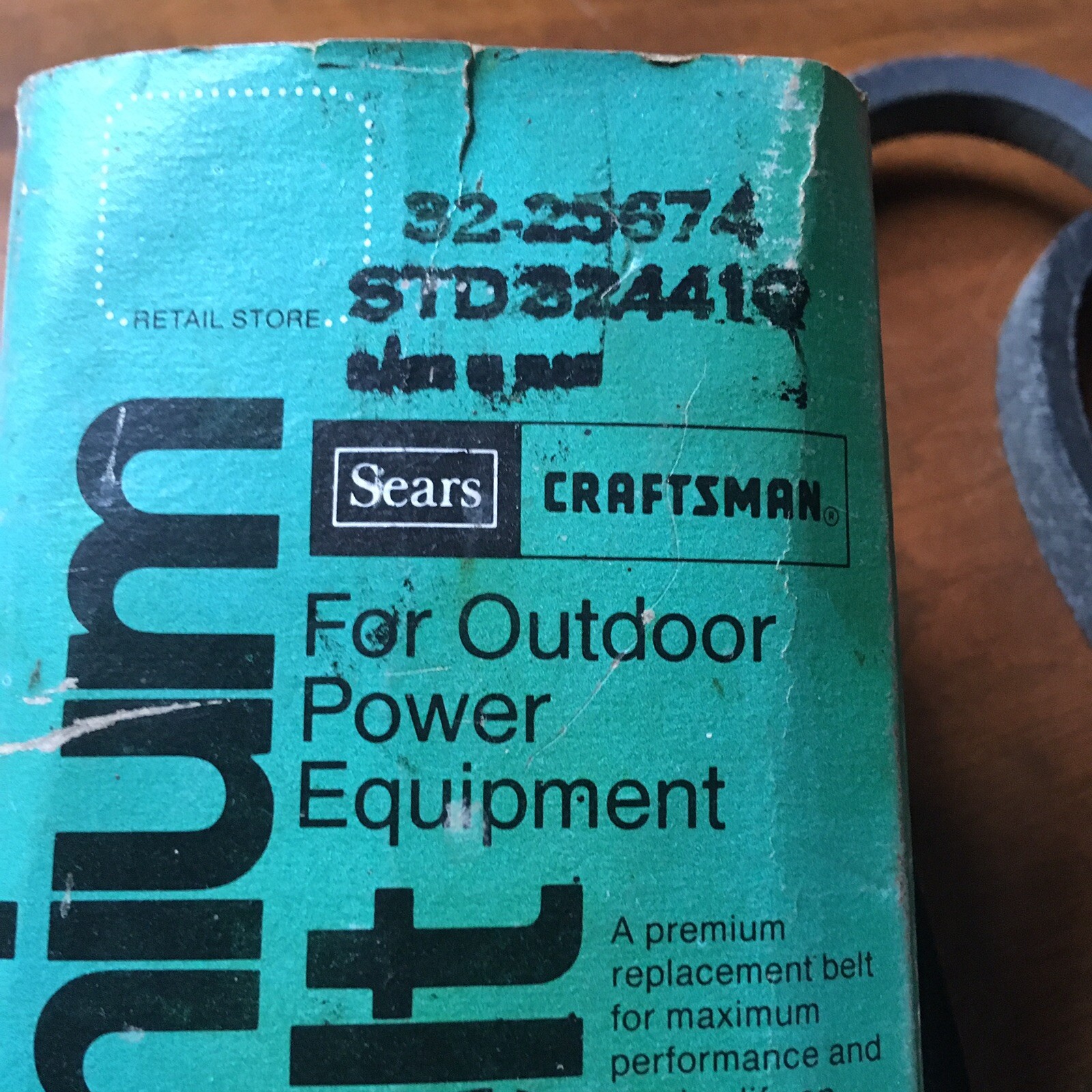 OEM Sears Craftsman 9180R Frt Tine Tiller Drive belt 324410 3225674