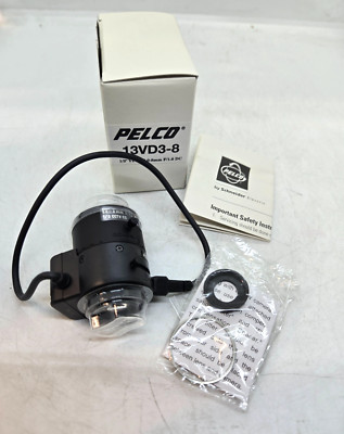 [LOT OF 3] Pelco 13VD3-8 Varifocal Lens FAST FREE SHIPPING a