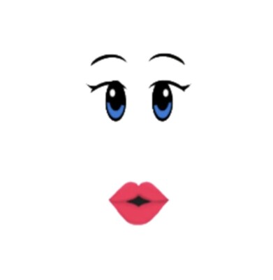 Robl0x | Sapphire Gaze Face Series 3 Runway Model - RARE Toy Code RARE