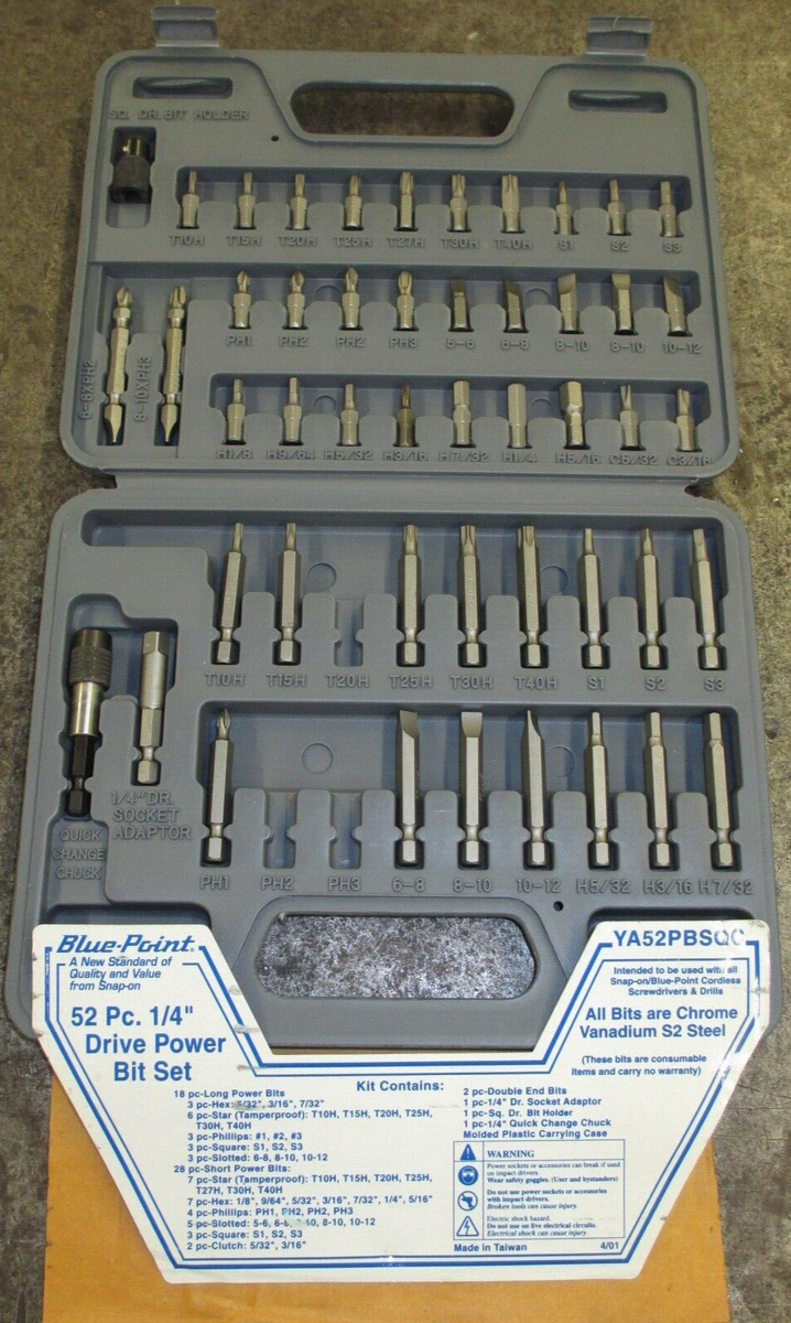 Blue Point 52 PC 1/4