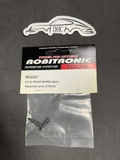 Robitronic Scalpel Vintage RC Car Part # RA2027 Front Wheel Axles