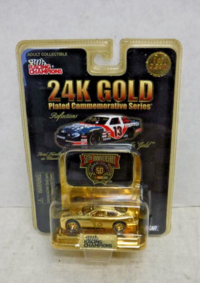 Jerry Nadeau 13 First Plus Racing Champions 24k Gold Diecast 121024AST