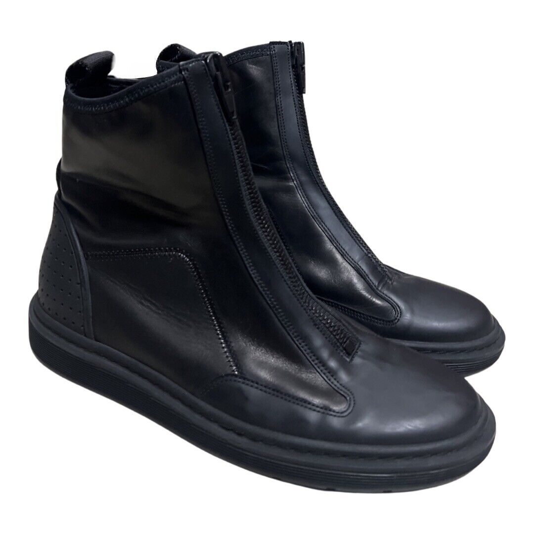 Alexander Wang x HM Front Zip Leather Boot Sneakers Black Alexander Wang x HM Front Zip Leather Boot Sneakers Black