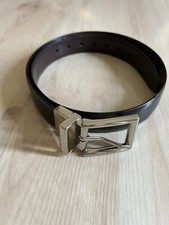 Chaps Reversible Synthetic Leather Belt - Black/Brown Youth/Kids Size M(26-28)