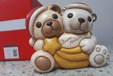 THUN Coppia Teddy Stella 💫 Orso Polare ❄ Natale Con Scatola Originale