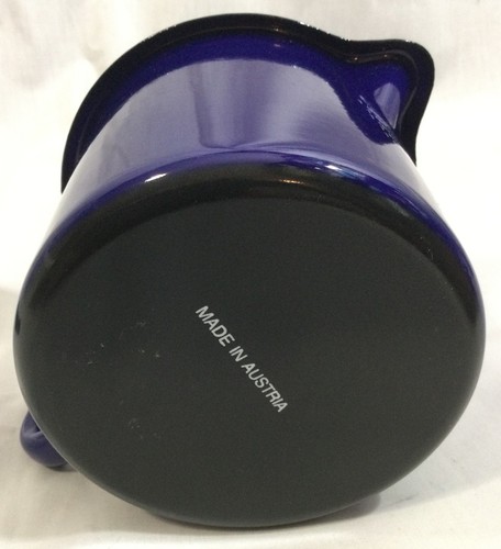 Chantal 4 Cup/1 L measuring cup, Graduated Markings, Blue Enamel, Austria - Picture 6 of 6