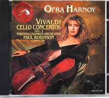 OFRA HARNOY  "Vivaldi Cello Concertos Vol. 2"   RCA Victor  60155-2-RC