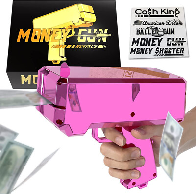 Money Gun for Movies That Look Real, Prop Gun Make it Rain