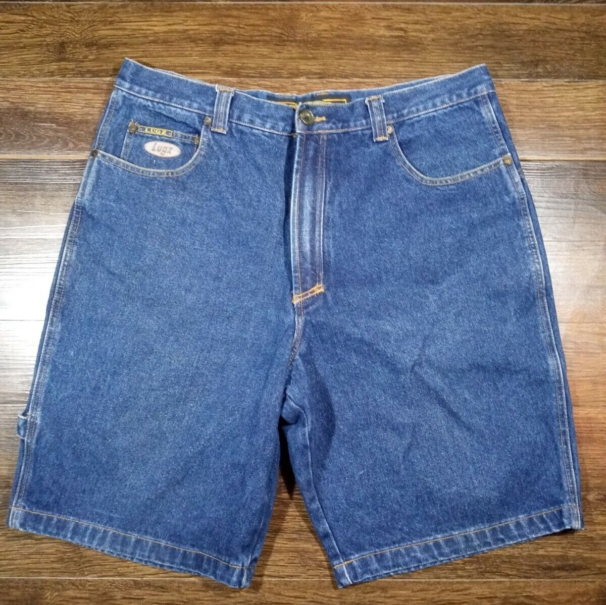 Vintage 90s Lugz Jeanz Baggy Street Wear Jean Shorts Mens Vintage 90s Lugz Jeanz Baggy Street Wear Jean Shorts Mens