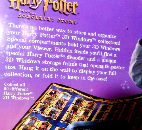Warner Bro.~"Harry Potter&the Sorceror's Stone" 3-D Windows View Master Game NEW - Picture 9 of 12
