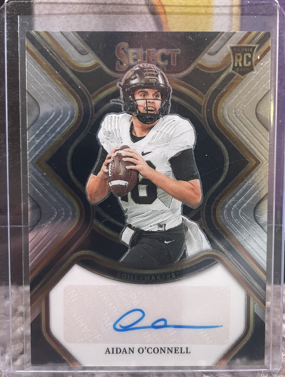 2023 Select Draft Picks Aidan O'Connell Auto RC Raiders