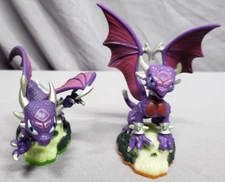 Skylanders Lot of 2 Cynder Figures – Undead Element – Tested & Working