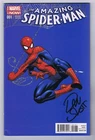 Amazing Spider-Man #1 McGuinness Variant VF/NM Signed w/COA Dan Slott 2014