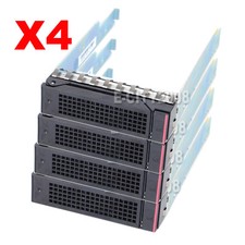 Lot of 4, 3.5" SATA SAS Hard Drive Tray Caddy For Lenovo ThinkServer RD350 NEW