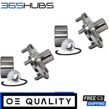 2 Front Wheel Bearing Hub Assembly Kit for 2000 2001-2008 Nissan Maxima HU518516