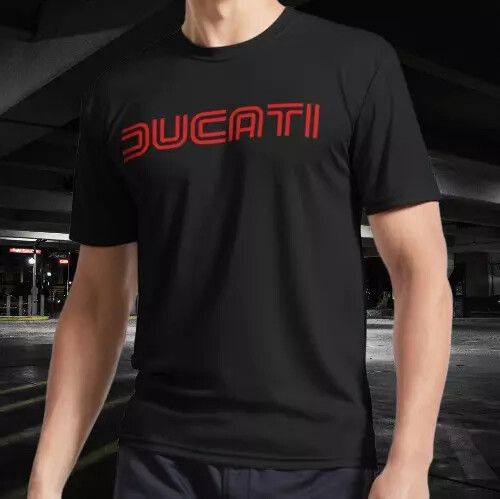 NEU SHIRT DUCATI RACING LOGO T-SHIRT LUSTIG GR. S-5XL - Bild 4 von 5