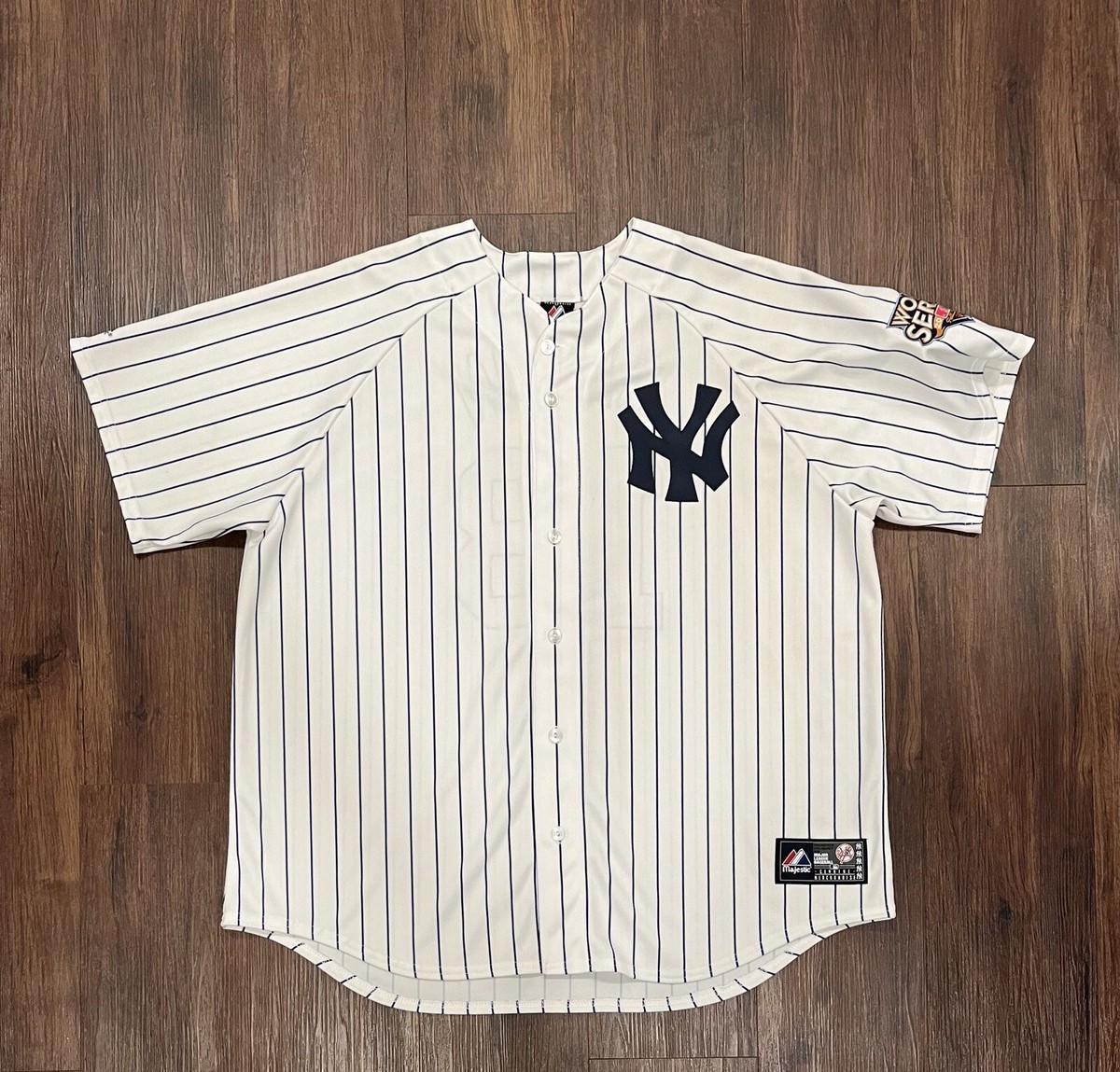 Majestic Johnny Damon #18 New York Yankees 2009 World Series MLB