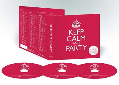 KEEP CALM AND PARTY ~ Whitney Houston,Five, Little Mix ETC.* NEW 3XCD SET 