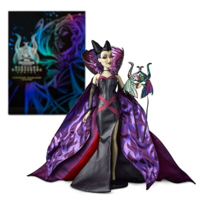 Midnight Masquerade Disney Designer 6 Doll Collection Villains LE