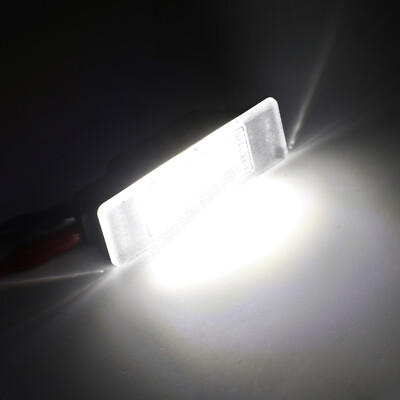 LED Kennzeichenbeleuchtung E-geprüft – Für Citroen C4/C5 & Peugeot 307/407 – Mit 2 Jahren Garantie