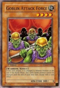 Goblin Attack Force - 5DS2-EN008 - Common - 1st Edition x3 - Near Mint