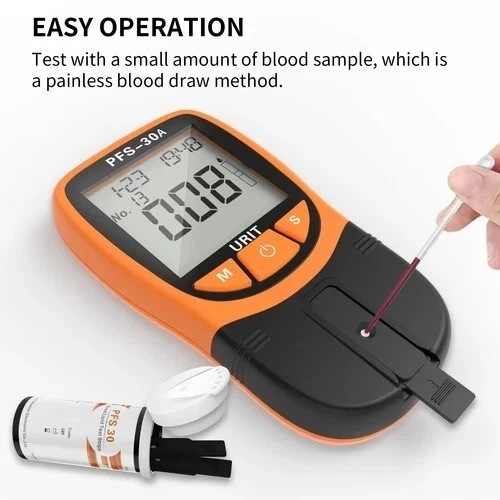 Haushalt blut lipid analyzer cholesterin triglycerid fünf artikel tester - Bild 2 von 4