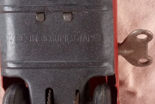 TN ITAKO Occupied JAPAN REMOTE CONTROL CAR Wind Up Steering works fine - Picture 7 of 7
